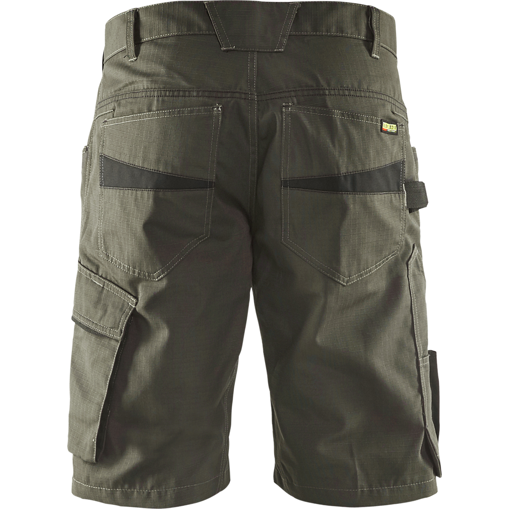 Blaklader Shorts, Dark Olive Green/Black (4)