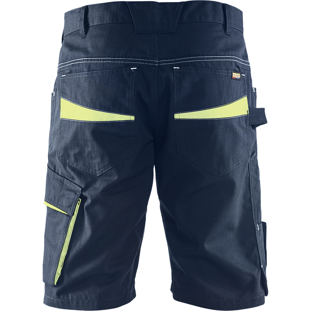 Blaklader Shorts, Black/Yellow (4)