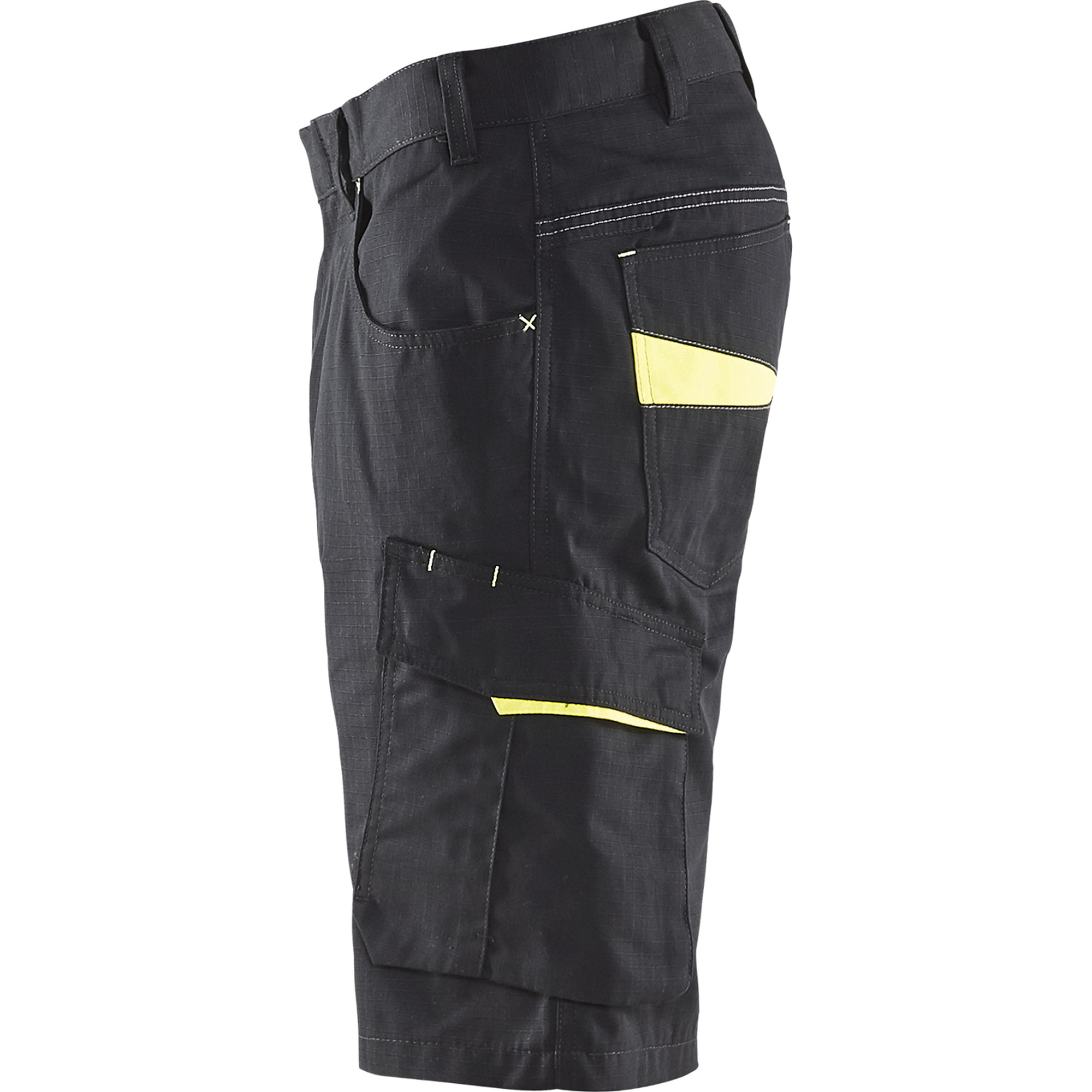 Blaklader Shorts, Black/Yellow (3)