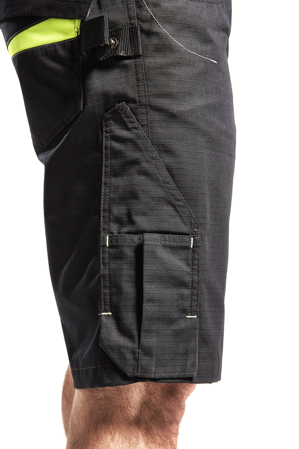 Blaklader Shorts, Black/Yellow (6)