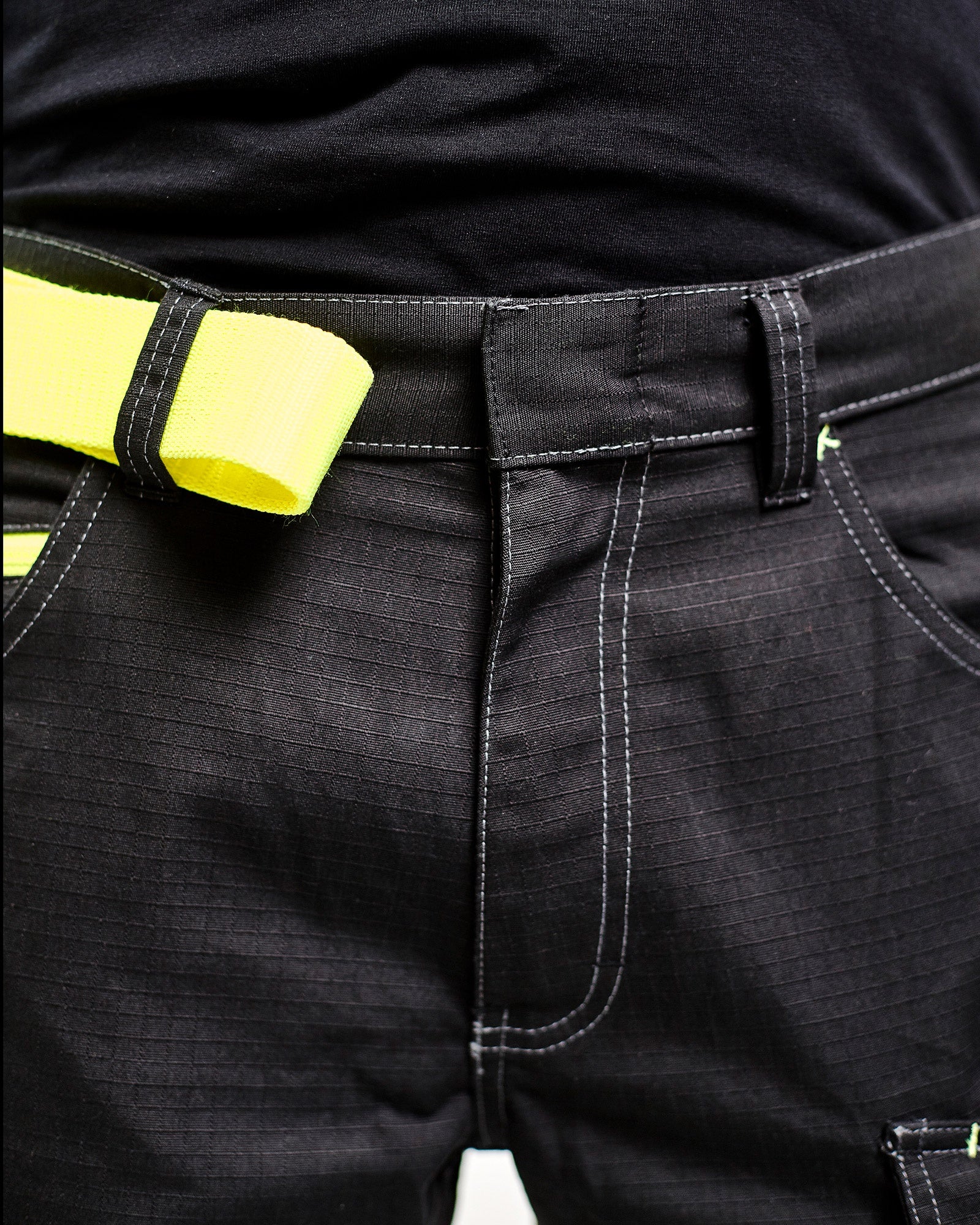 Blaklader Shorts, Black/Yellow (8)