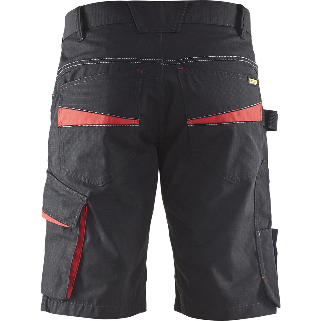 Blaklader Shorts, Black/Red (4)