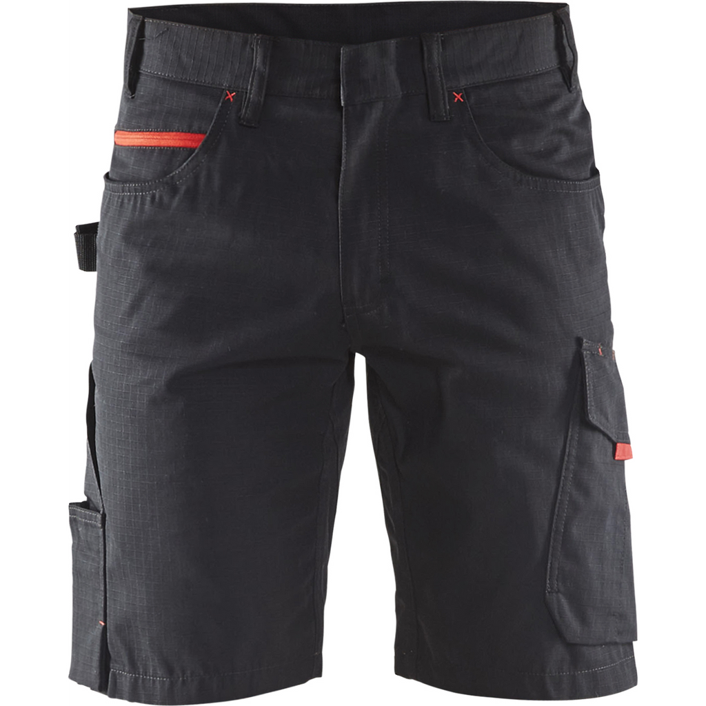 Blaklader Shorts, Black/Red