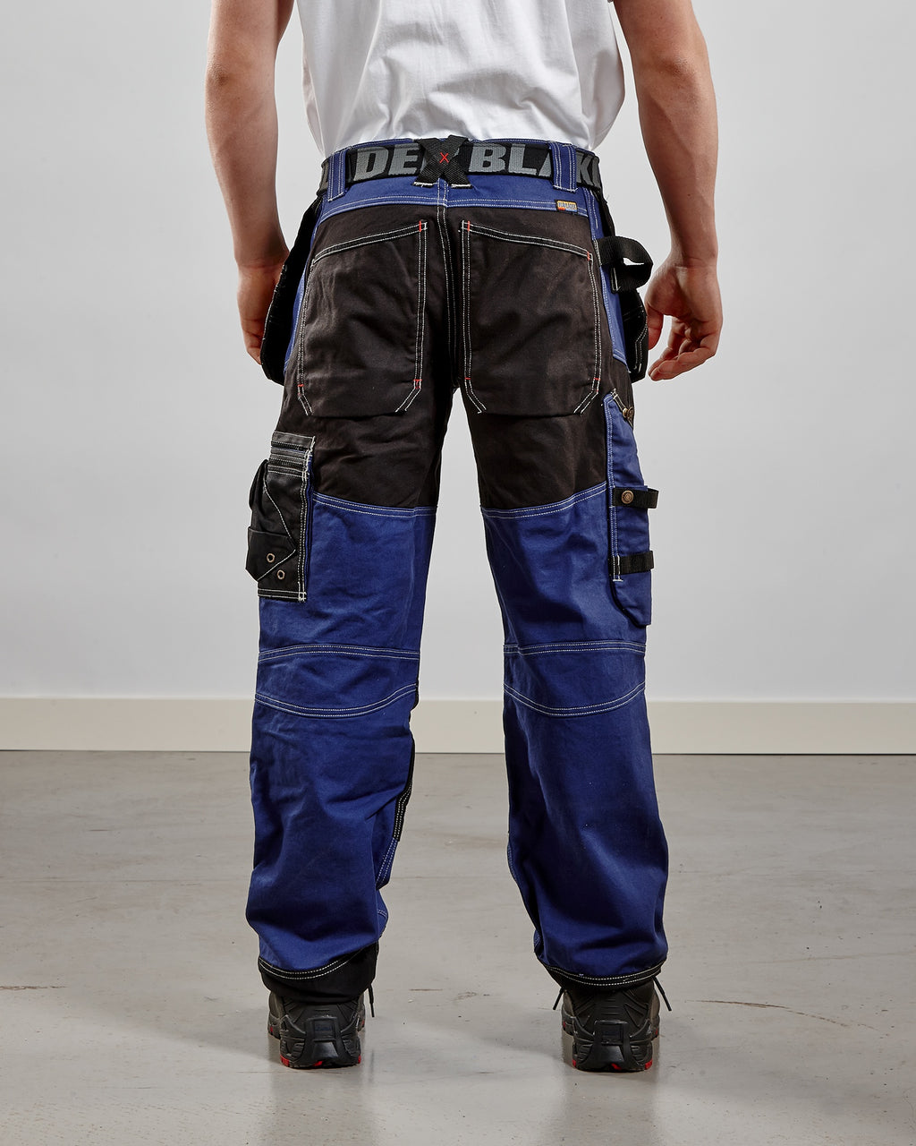 Blaklader Craftsman Work Trousers, Navy/Black (6)