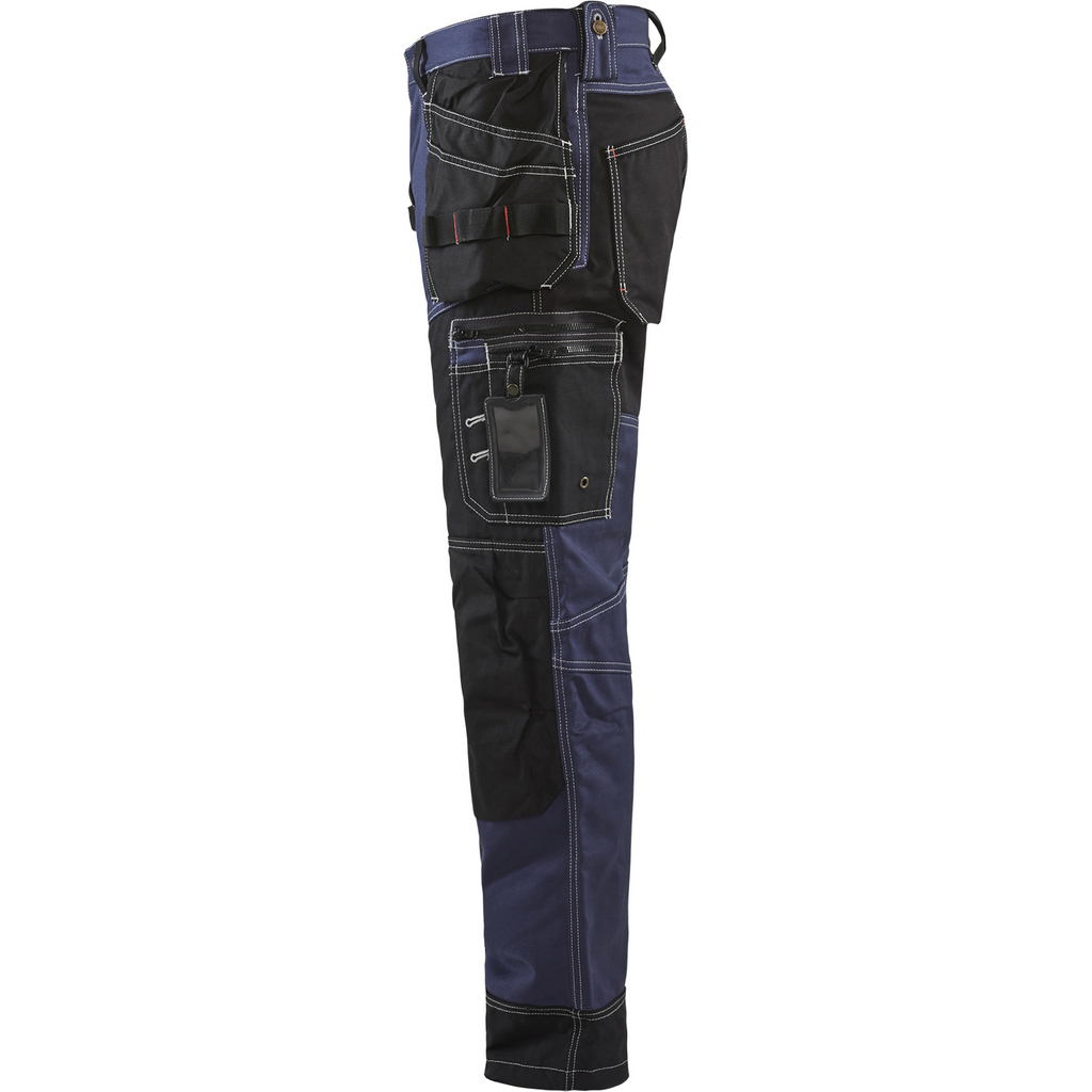 Blaklader Craftsman Work Trousers, Navy/Black (3)