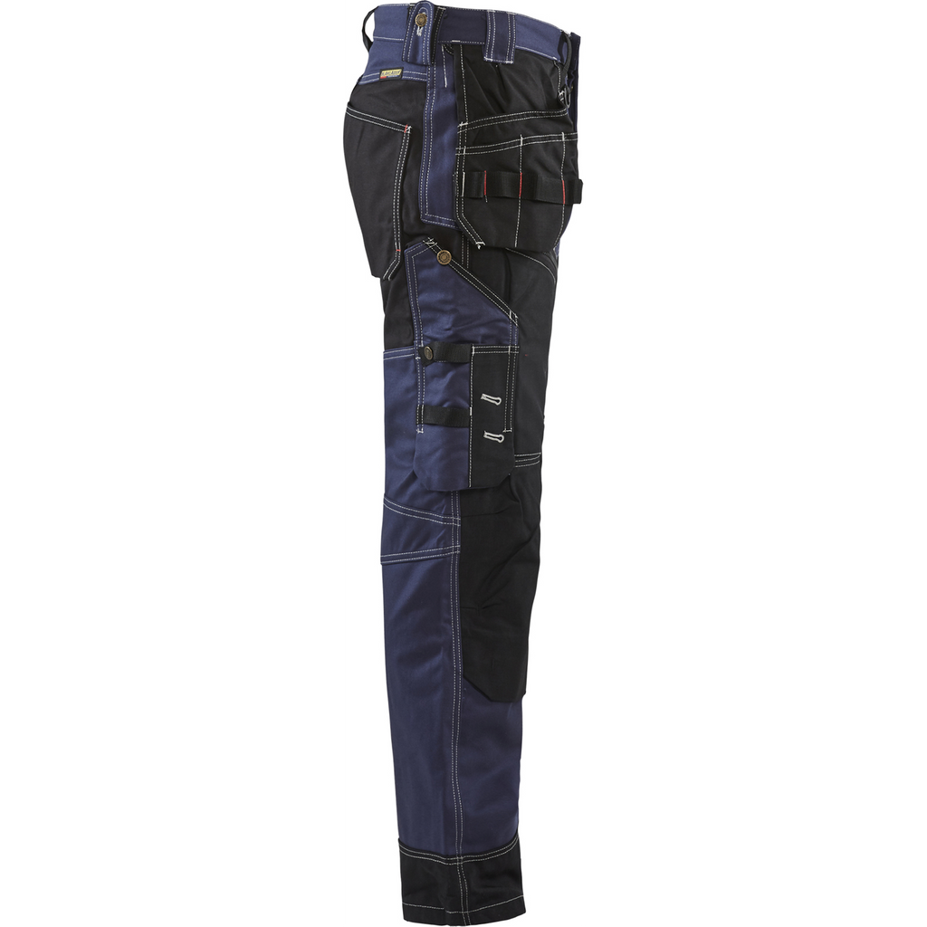 Blaklader Craftsman Work Trousers, Navy/Black (2)