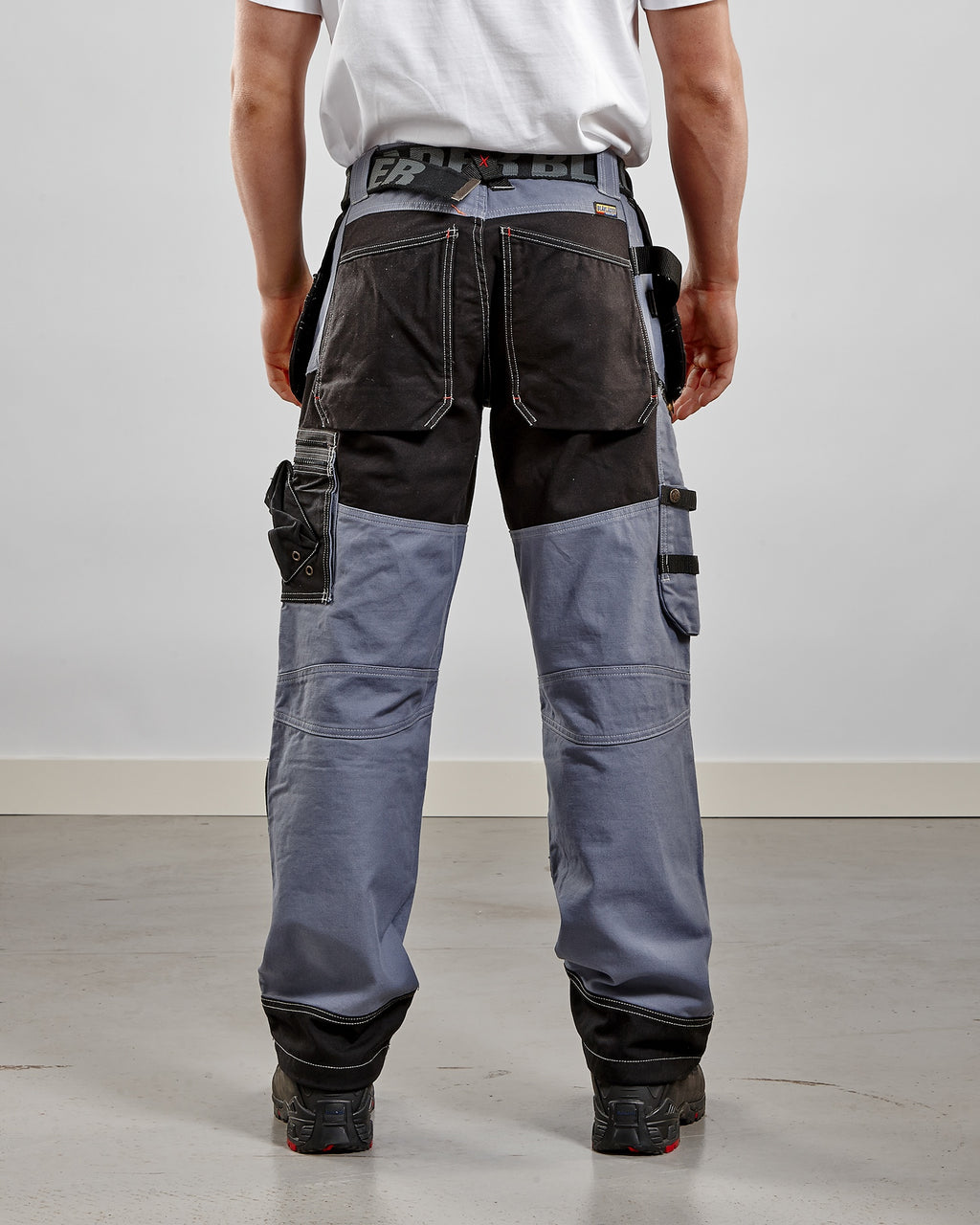 Blaklader Craftsman Work Trousers, Grey/Black (6)