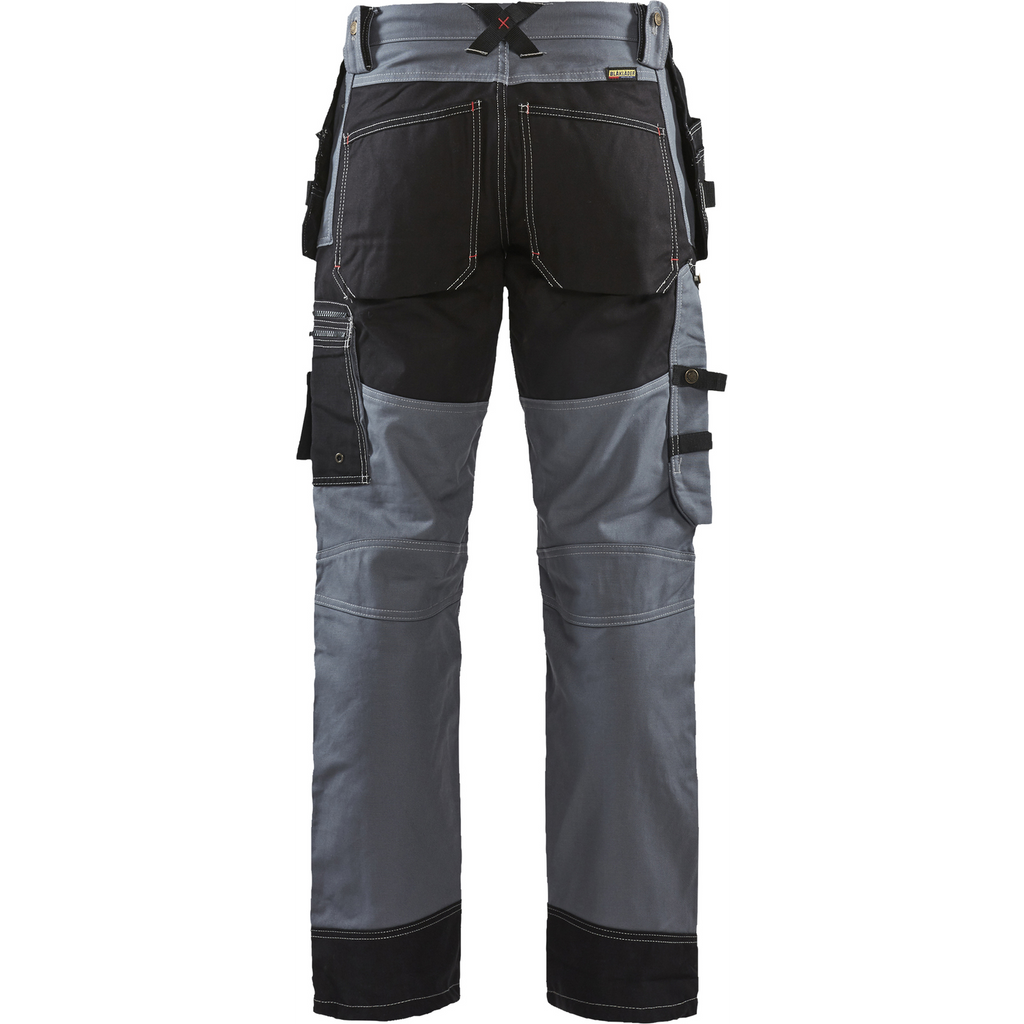 Blaklader Craftsman Work Trousers, Grey/Black (4)