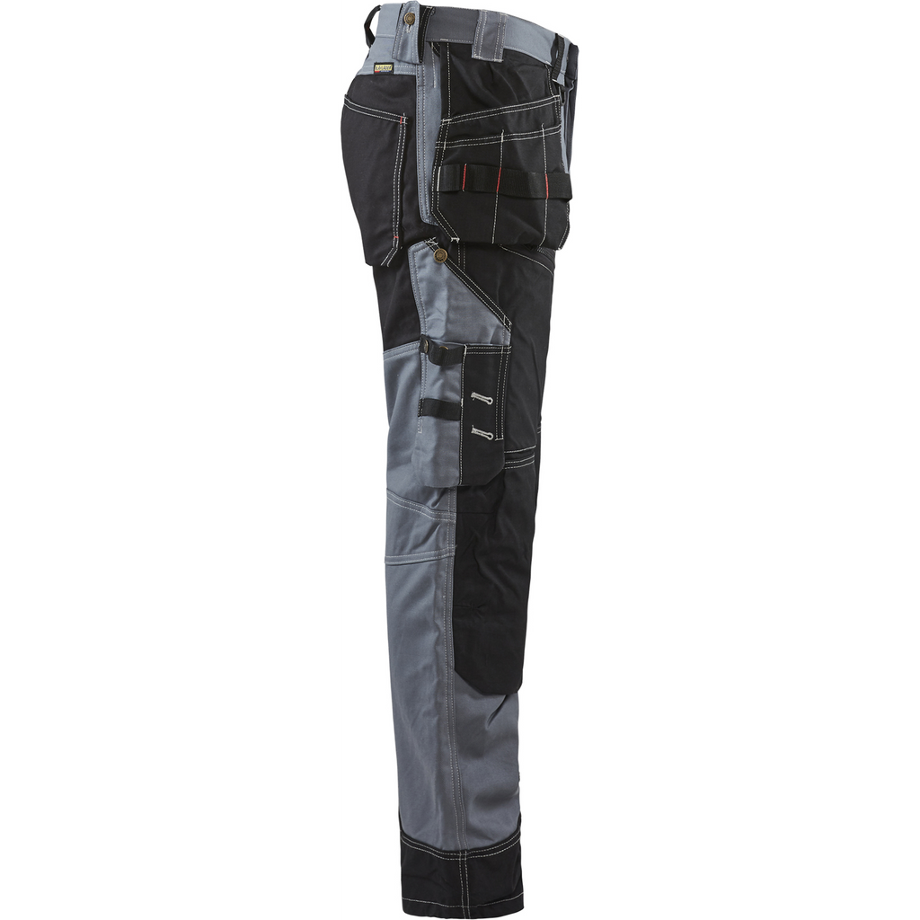Blaklader Craftsman Work Trousers, Grey/Black (2)