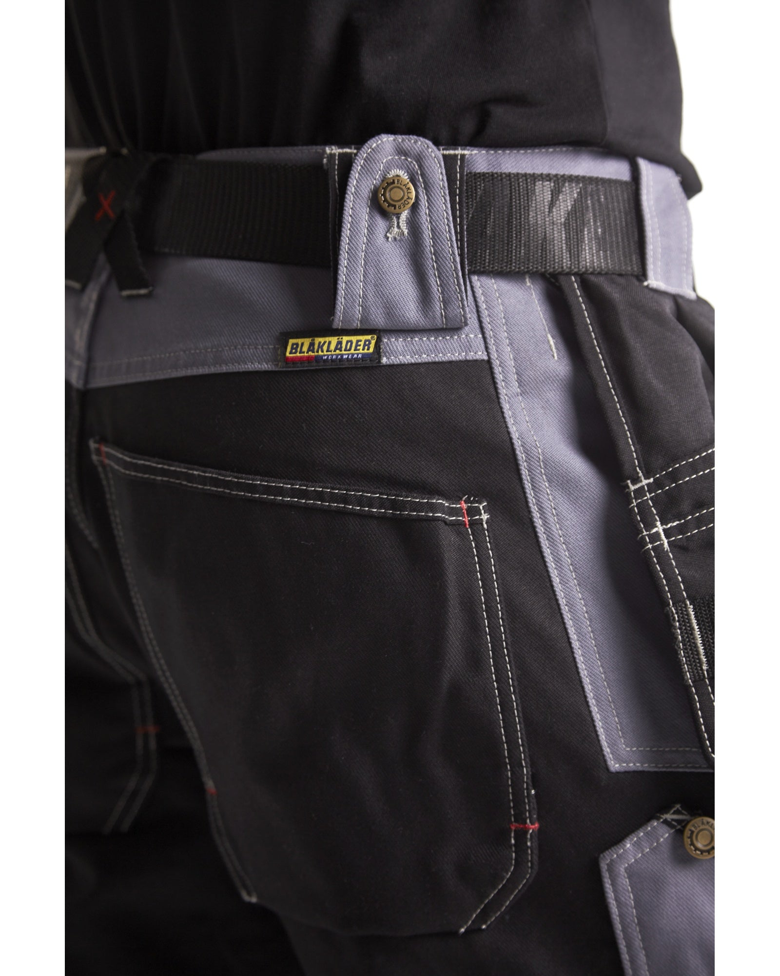 Blaklader Craftsman Work Trousers, Grey/Black (7)