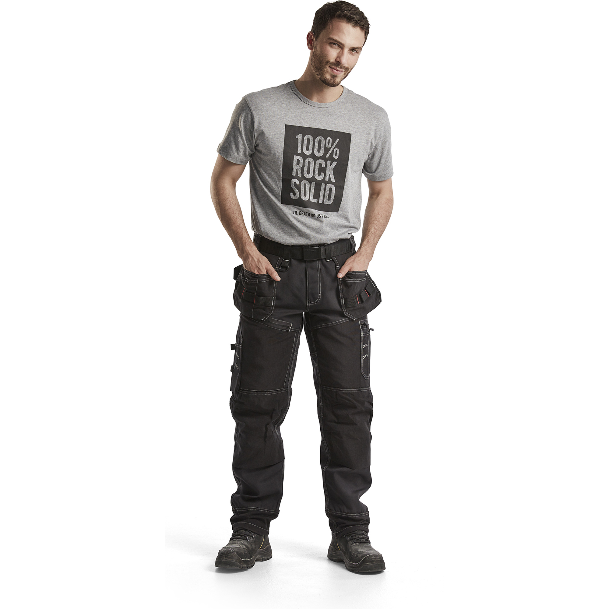 Blaklader Craftsman Work Trousers, Black (5)