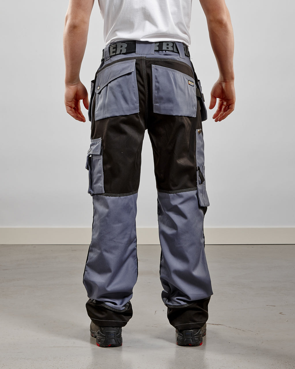 Blaklader Multifunction Floor Layer Work Trousers, Grey/Black (5)
