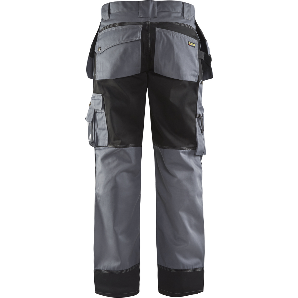 Blaklader Multifunction Floor Layer Work Trousers, Grey/Black (3)