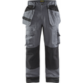 Blaklader Multifunction Floor Layer Work Trousers, Grey/Black