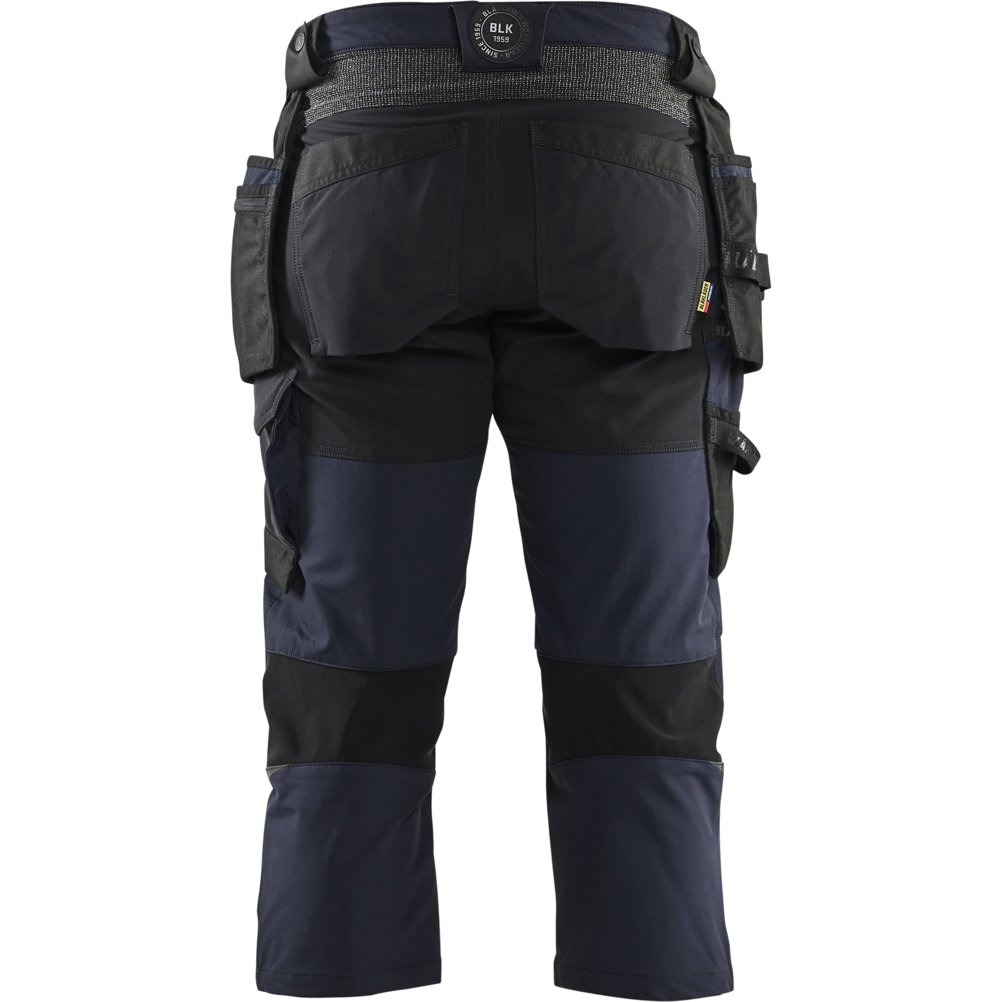 Blaklader 4-Way Stretch Craftsman Pirate Trousers, Dark Navy/Black (4)