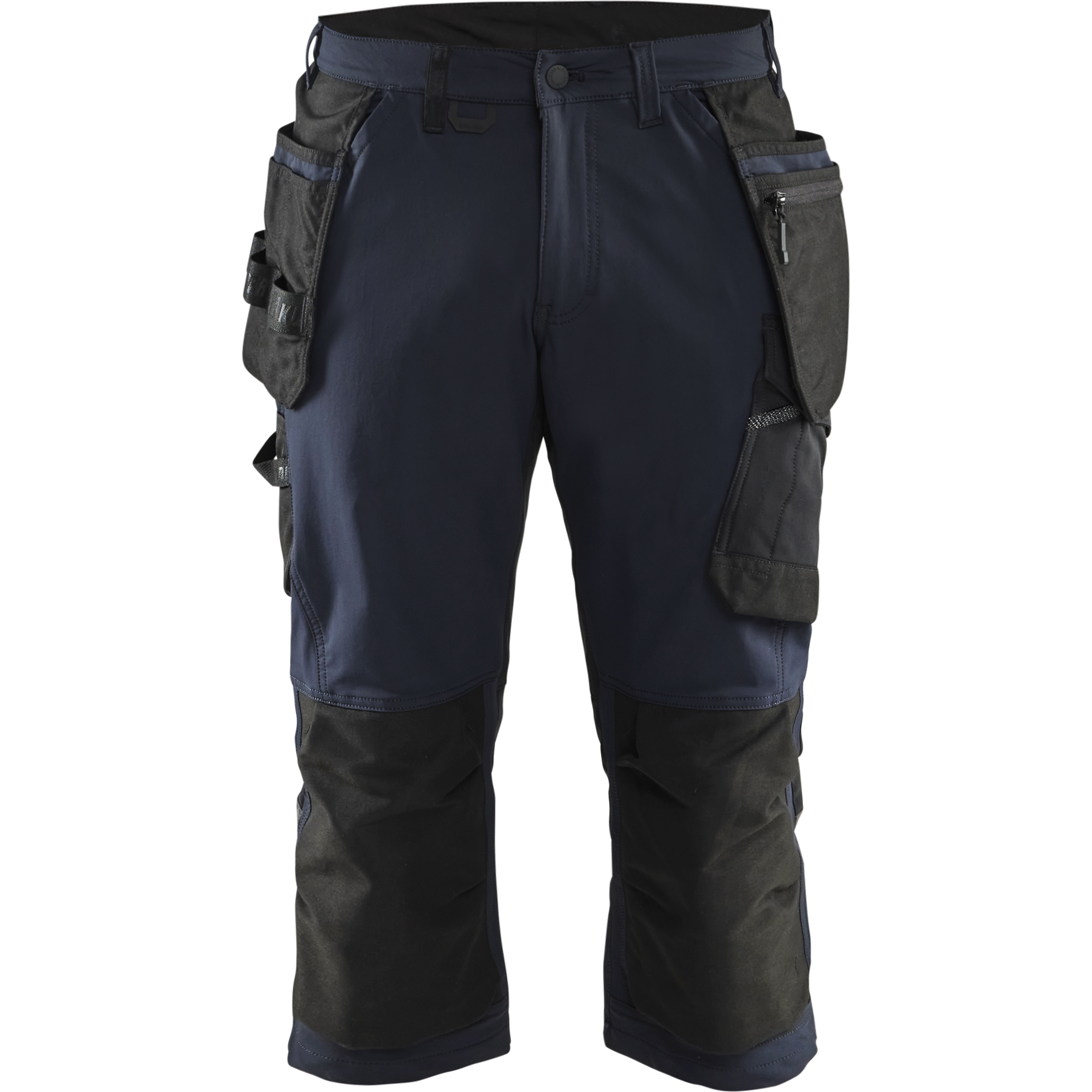 Blaklader 4-Way Stretch Craftsman Pirate Trousers, Dark Navy/Black