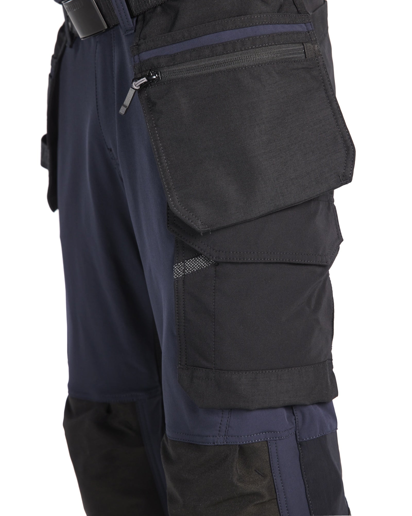 Blaklader 4-Way Stretch Craftsman Pirate Trousers, Dark Navy/Black (7)