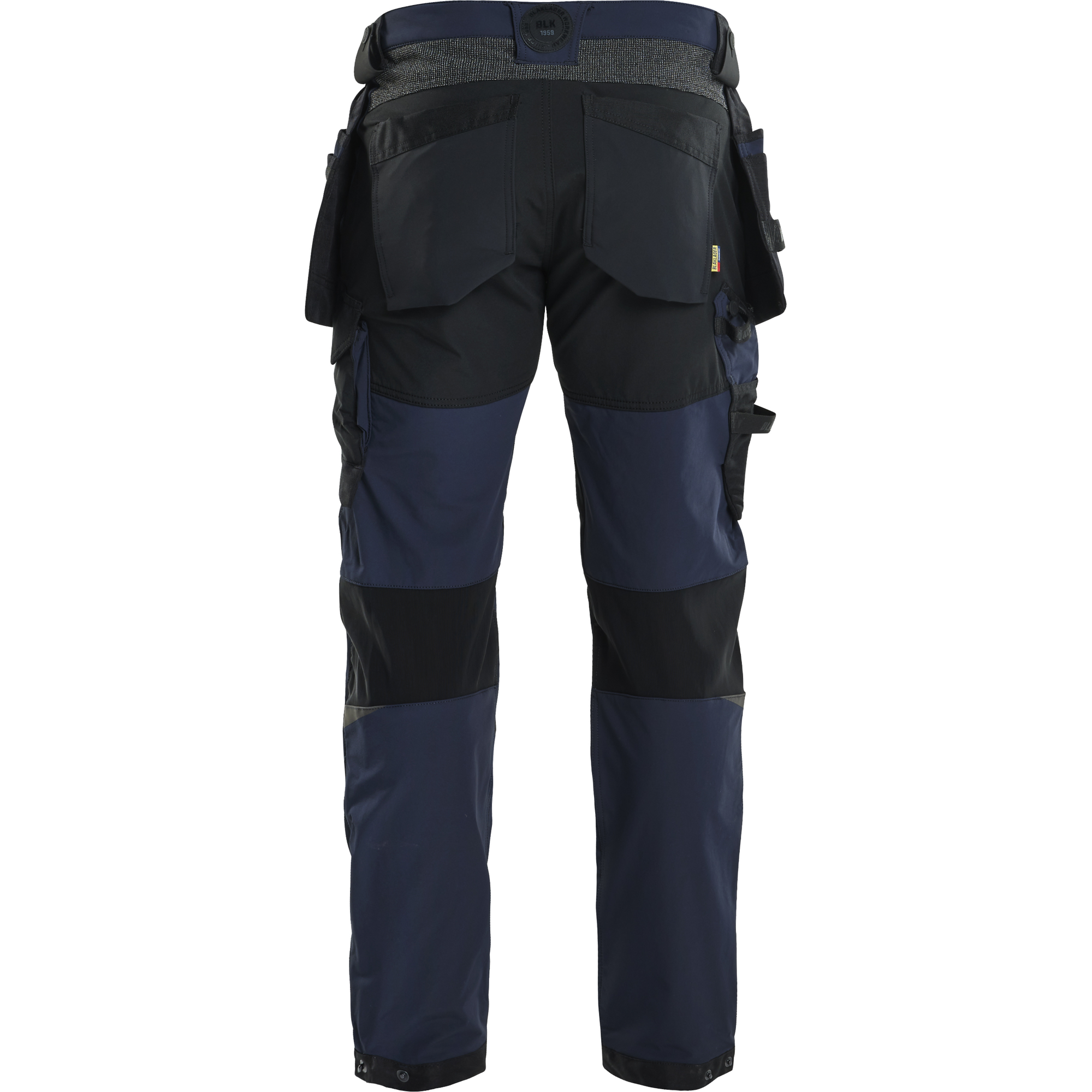 Blaklader 4-Way Stretch Craftsman Work Trousers, Dark Navy/Black (4)