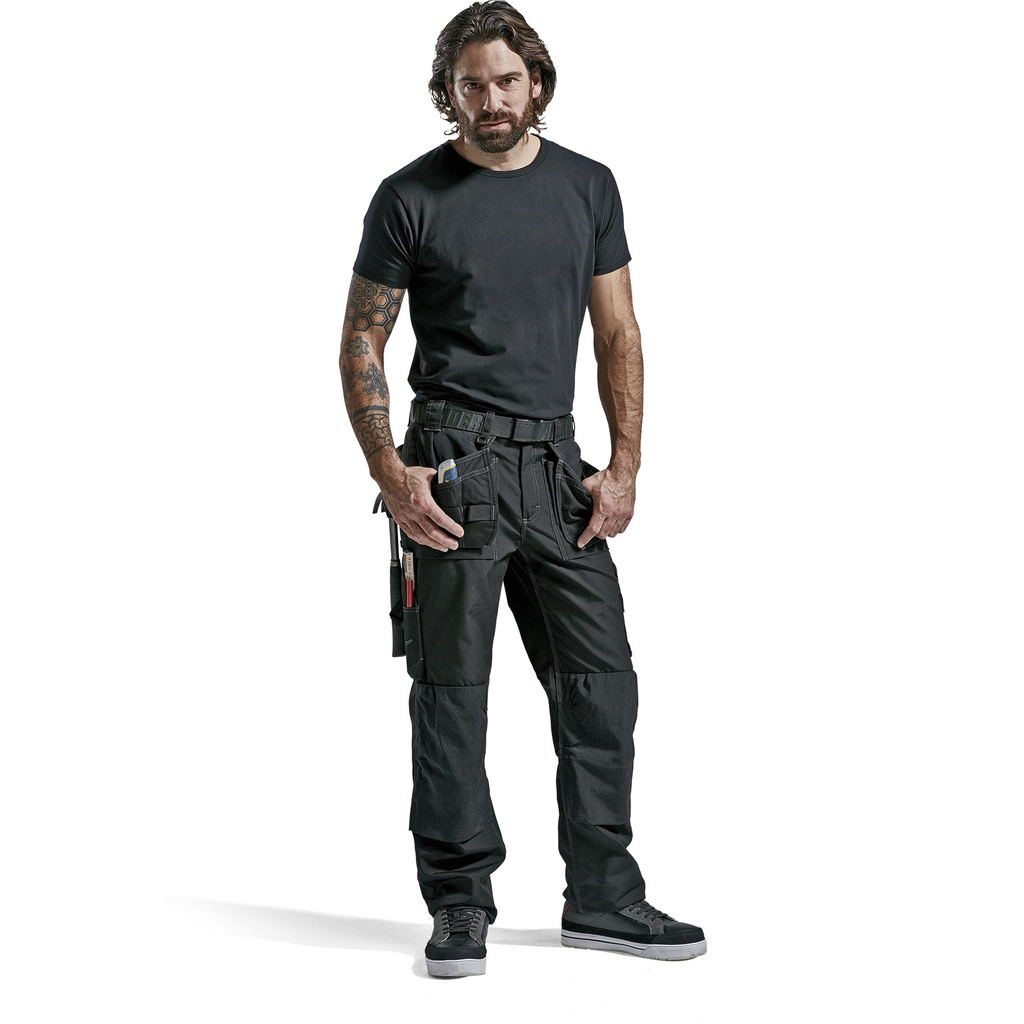 Blaklader Lightweight Craftsman Work Trousers, Black (3)