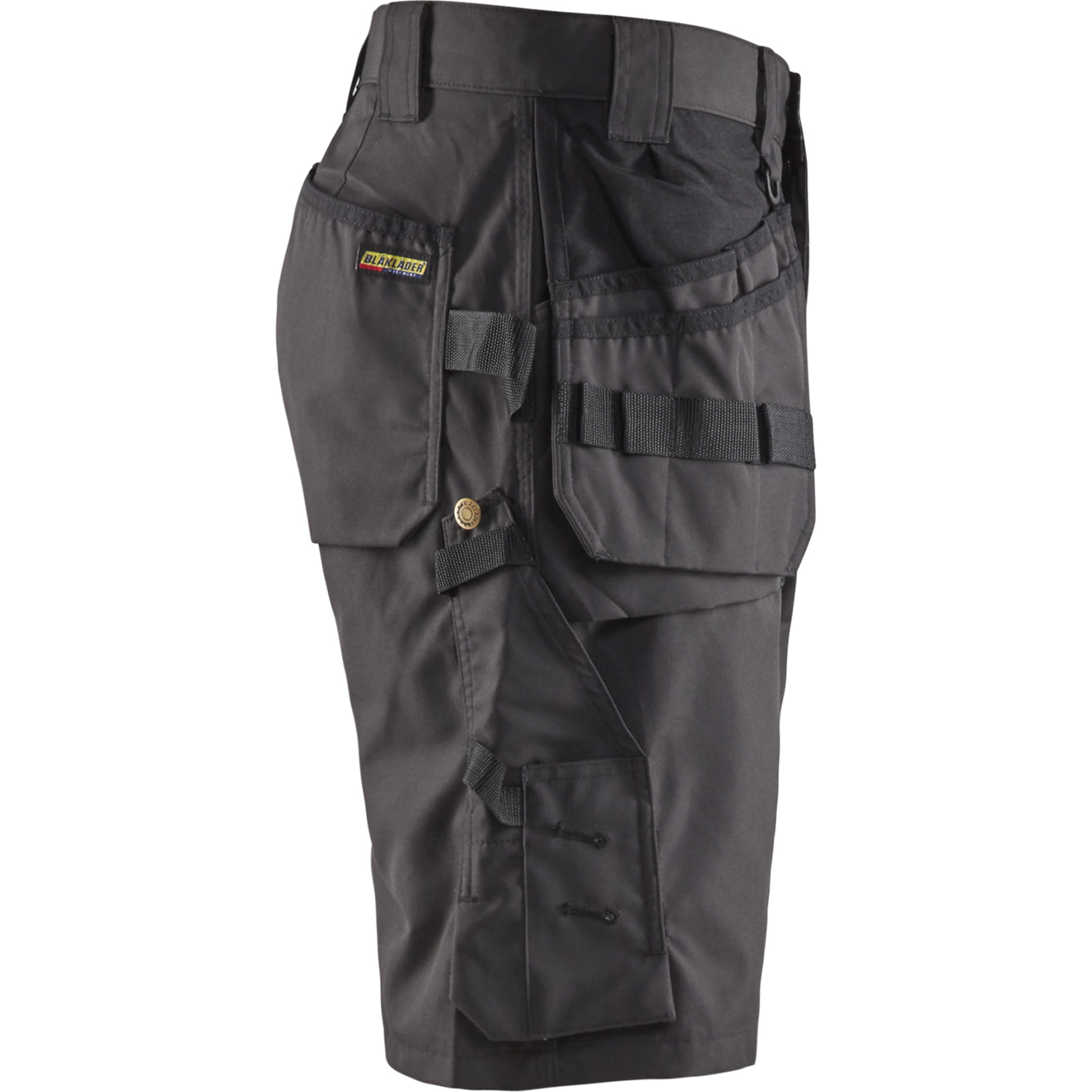 Blaklader Lightweight Craftsman Shorts, Dark Grey/Black (2)