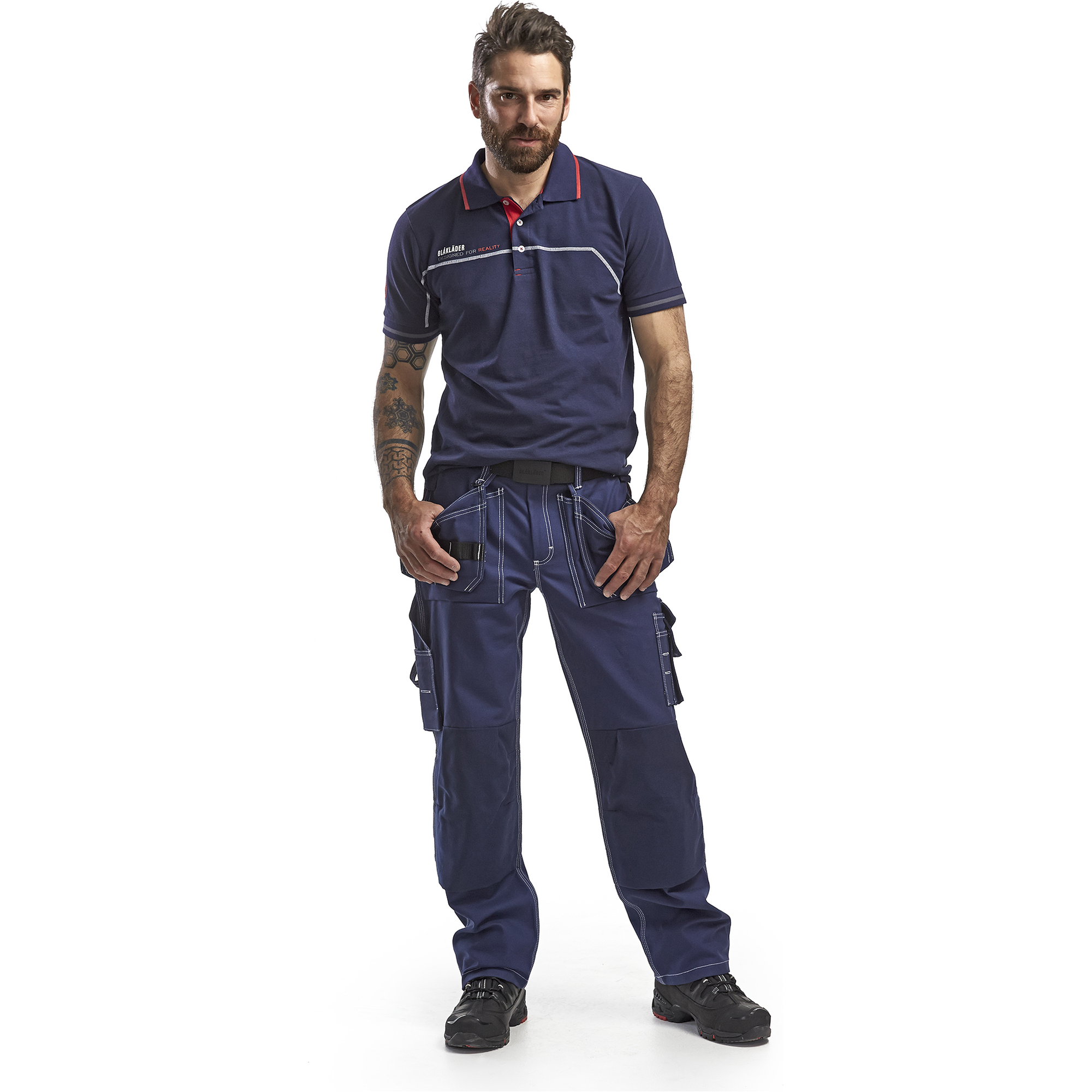 Blaklader Multi-Function Work Trousers, Navy Blue (5)