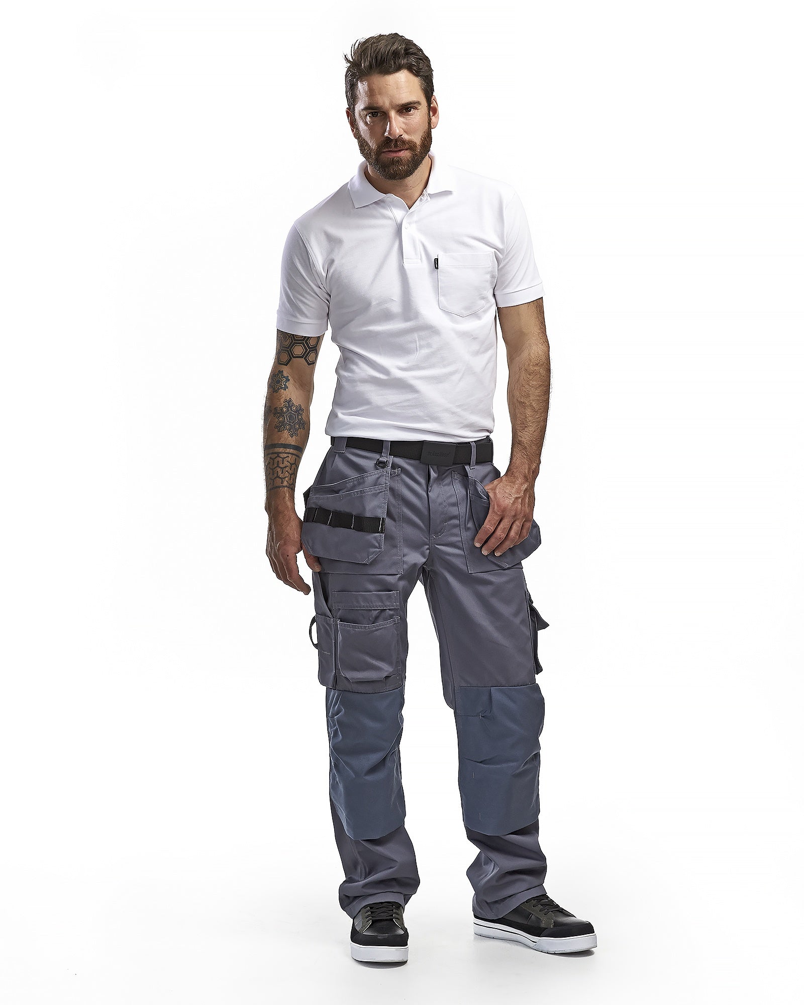Blaklader Floor Layer Work Trousers, Grey (5)