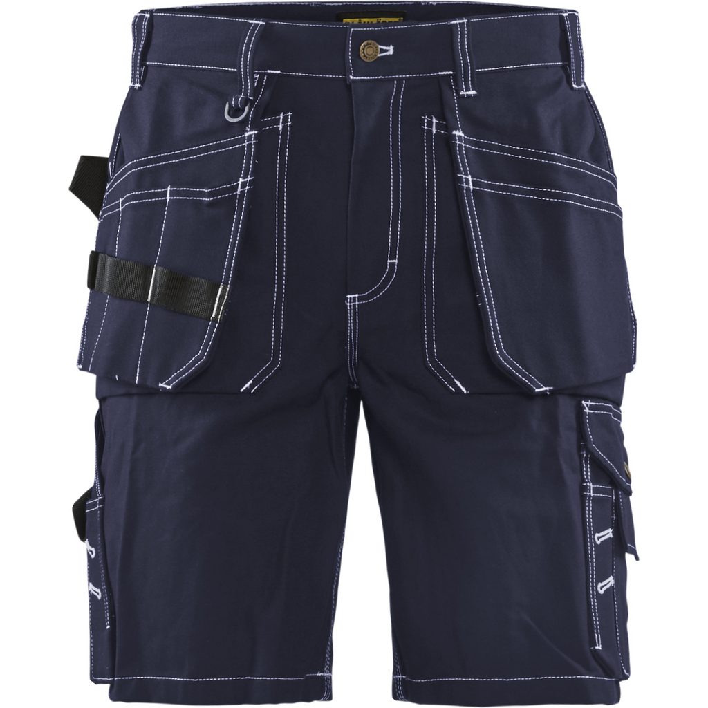 Blaklader Craftsman Shorts, Navy Blue