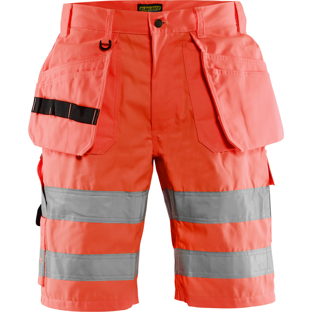 Blaklader High Vis Shorts, Red
