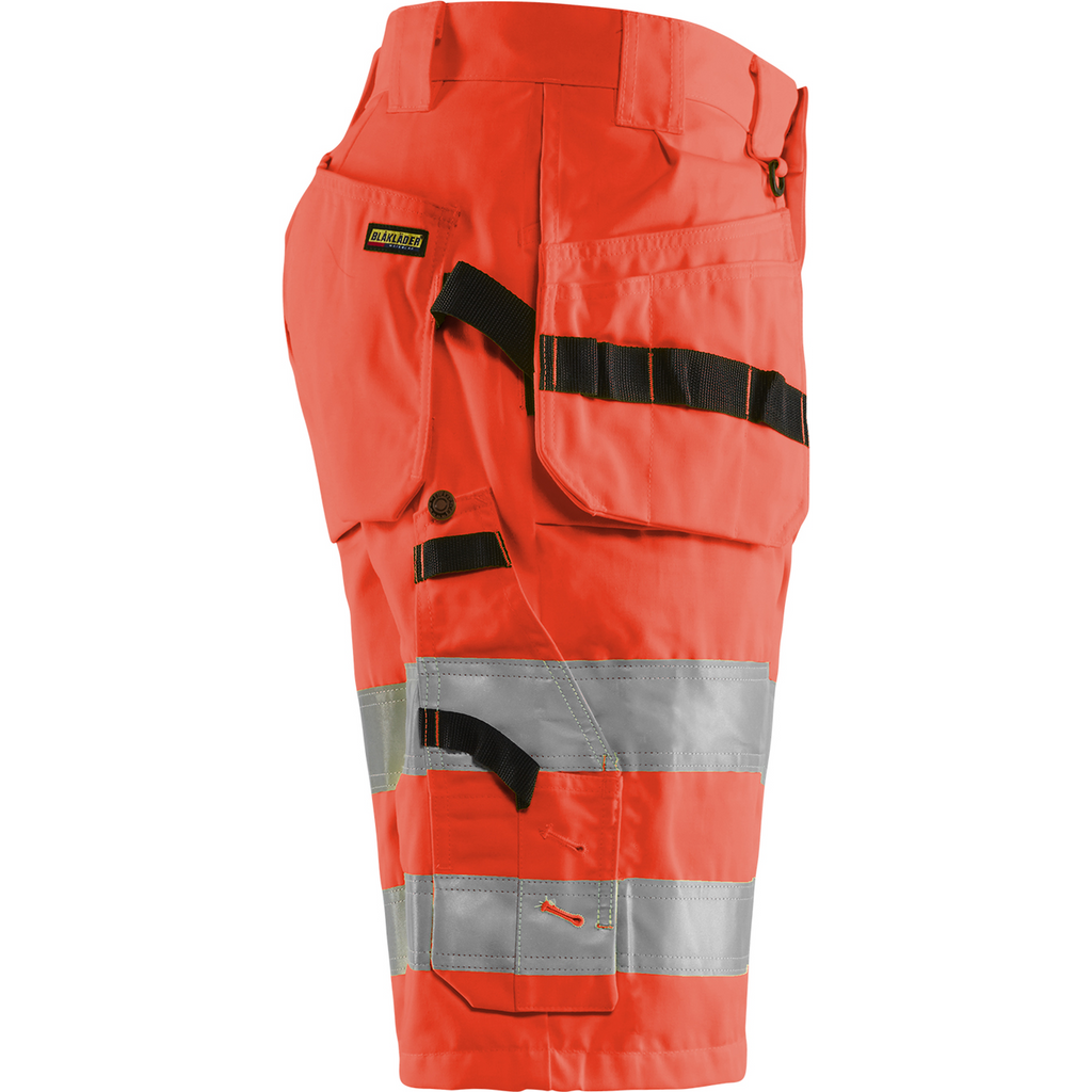 Blaklader High Vis Shorts, Red (2)
