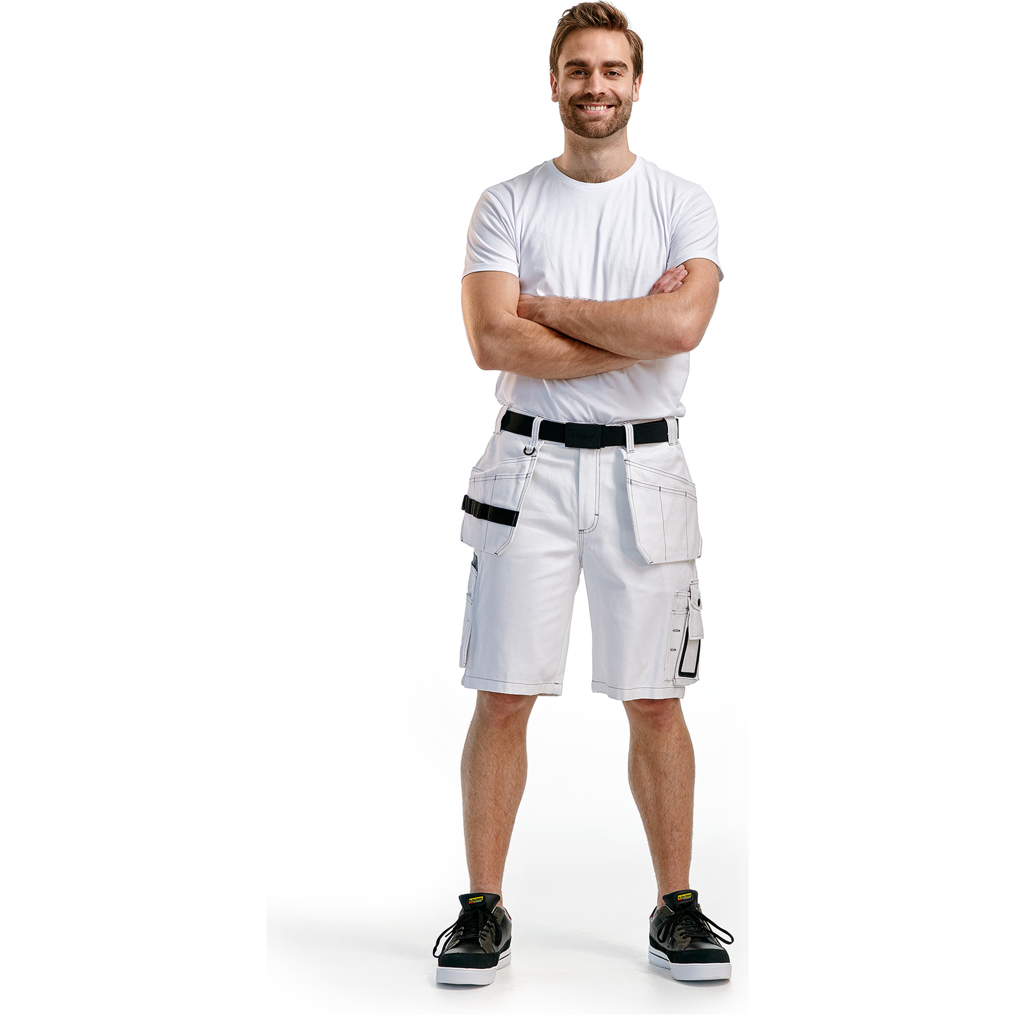 Blaklader Shorts, White (5)