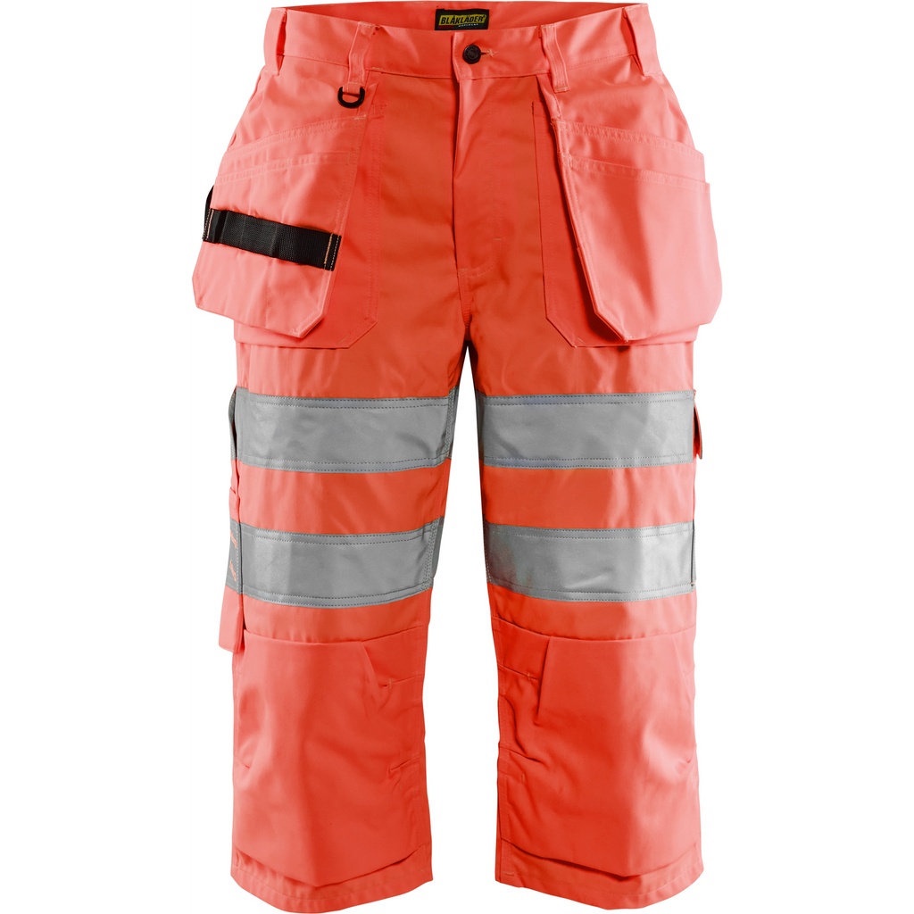 Blaklader High Vis Pirate Trousers, Red
