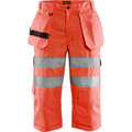 Blaklader High Vis Pirate Trousers, Red