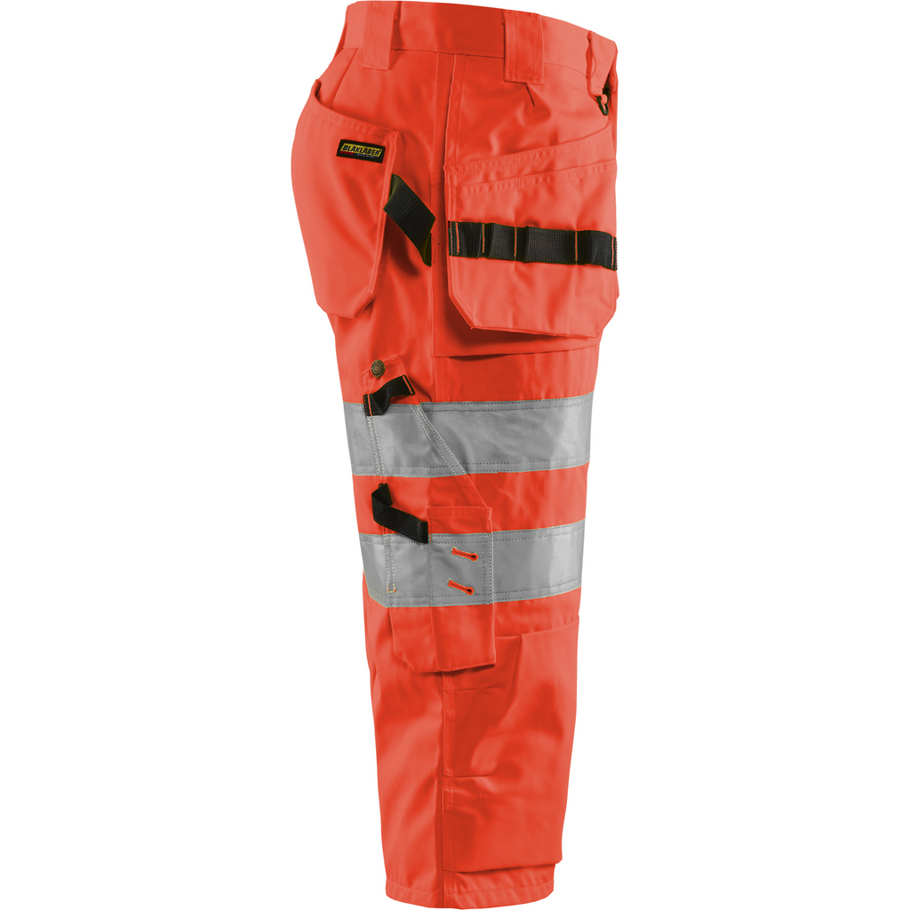 Blaklader High Vis Pirate Trousers, Red (2)