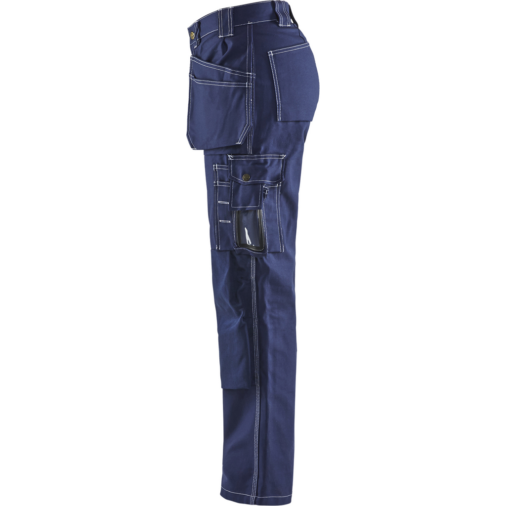 Blaklader Ladies Work Trousers, Navy Blue (2)