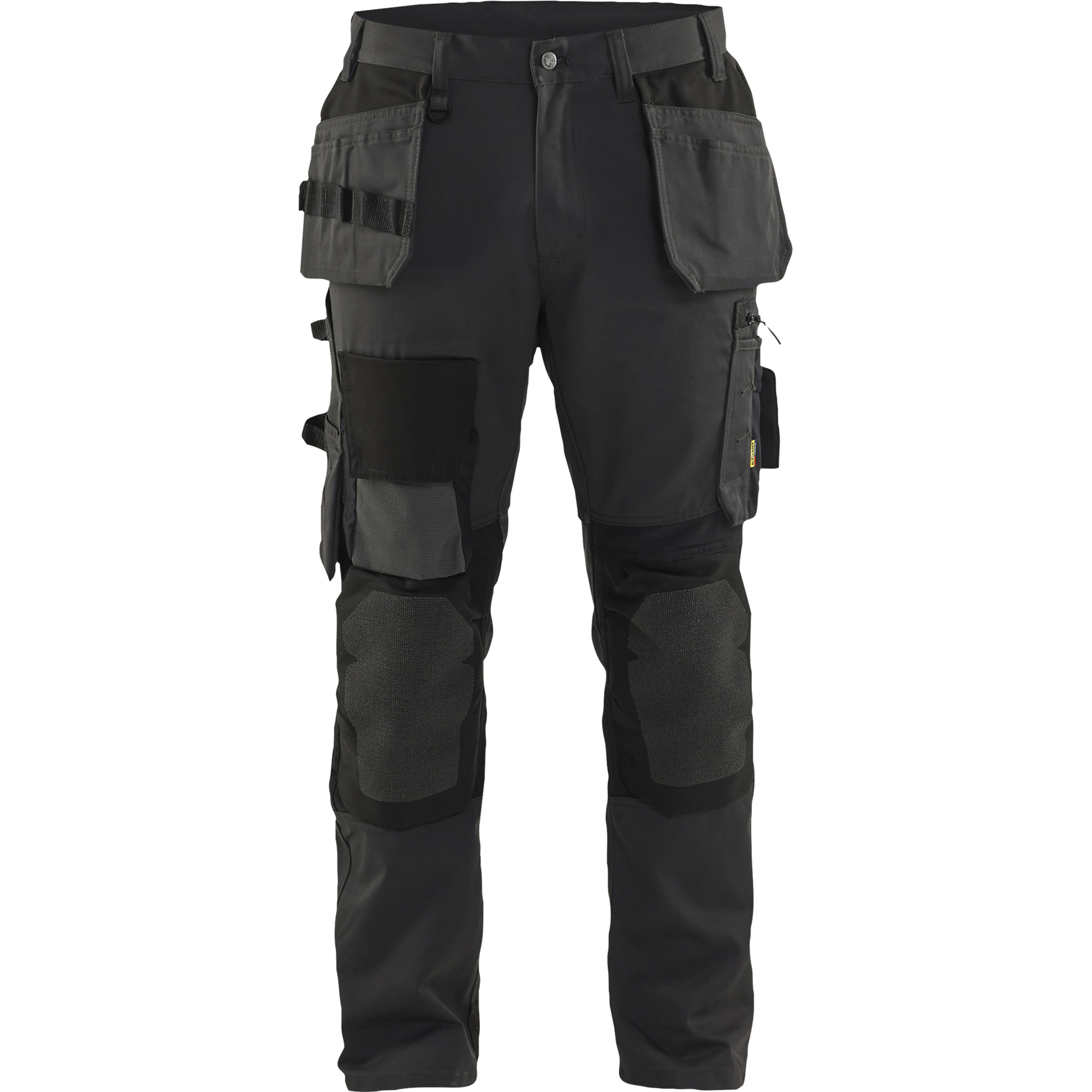 Blaklader Stretch Craftsman Work Trousers, Dark Grey/Black