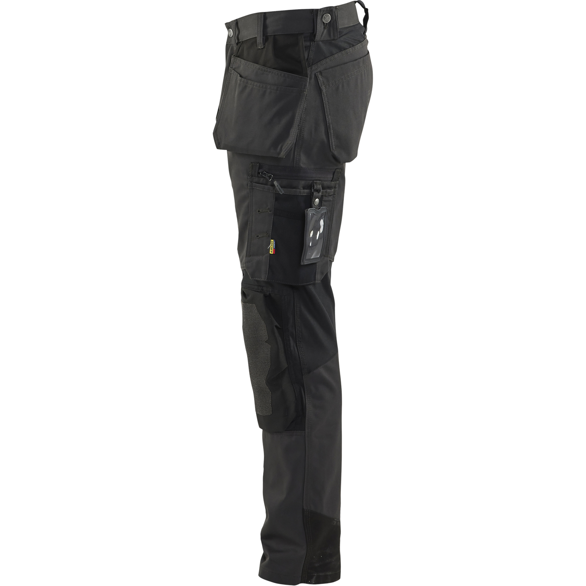 Blaklader Stretch Craftsman Work Trousers, Dark Grey/Black (3)