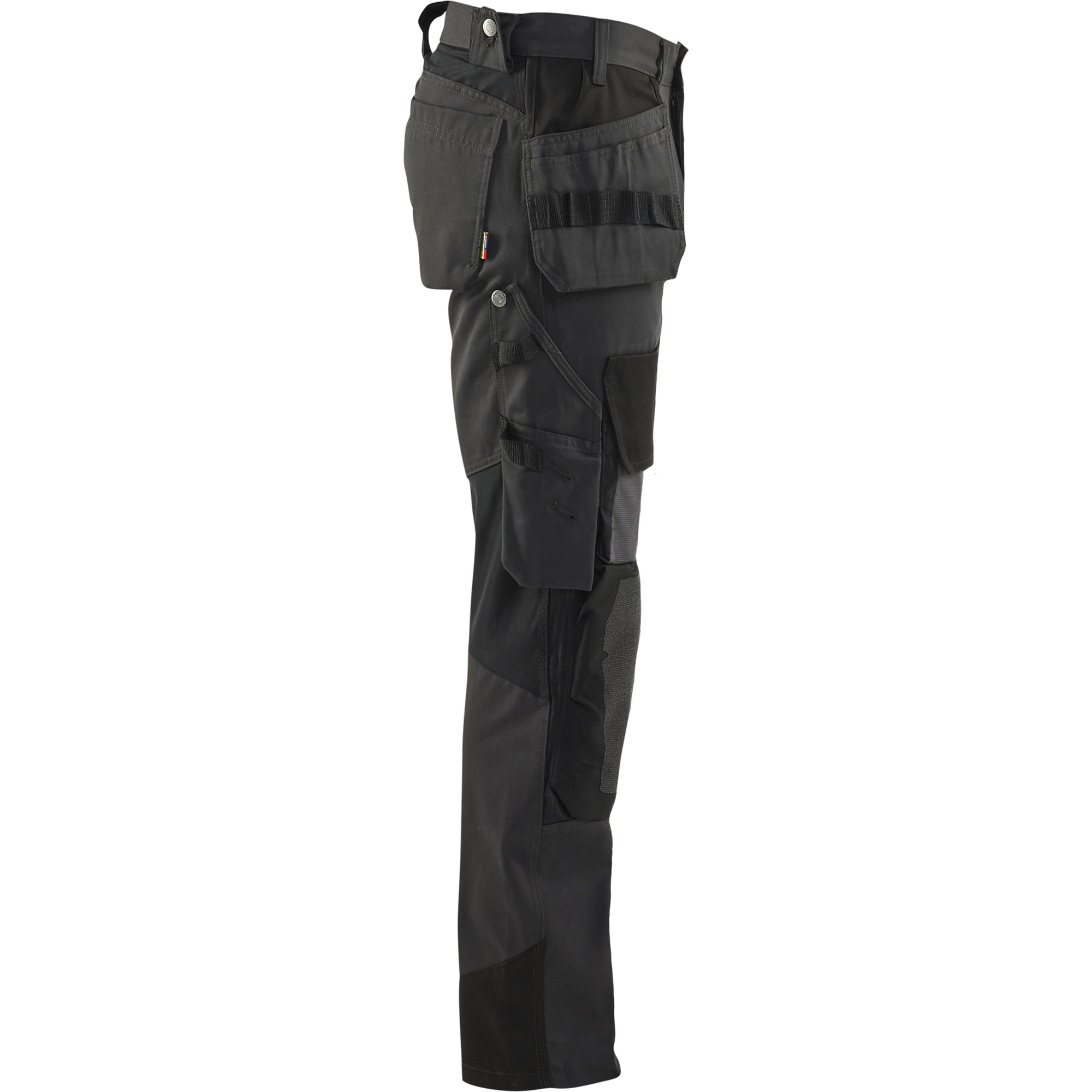 Blaklader Stretch Craftsman Work Trousers, Dark Grey/Black (2)