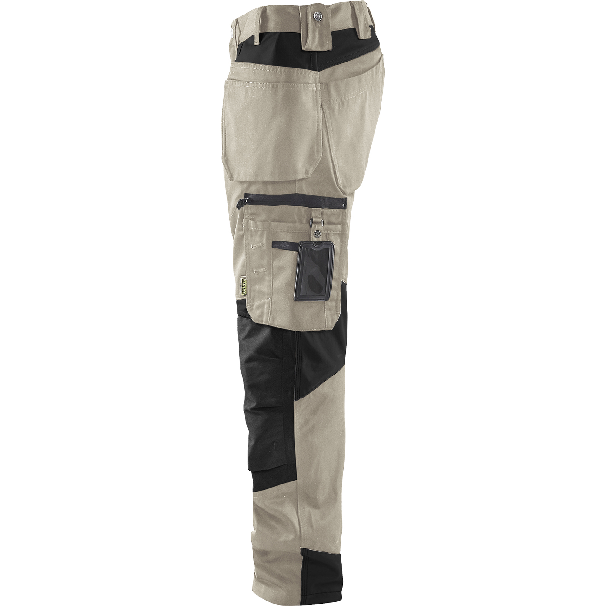 Blaklader Craftsman Work Trousers, Stone Grey/Black (3)