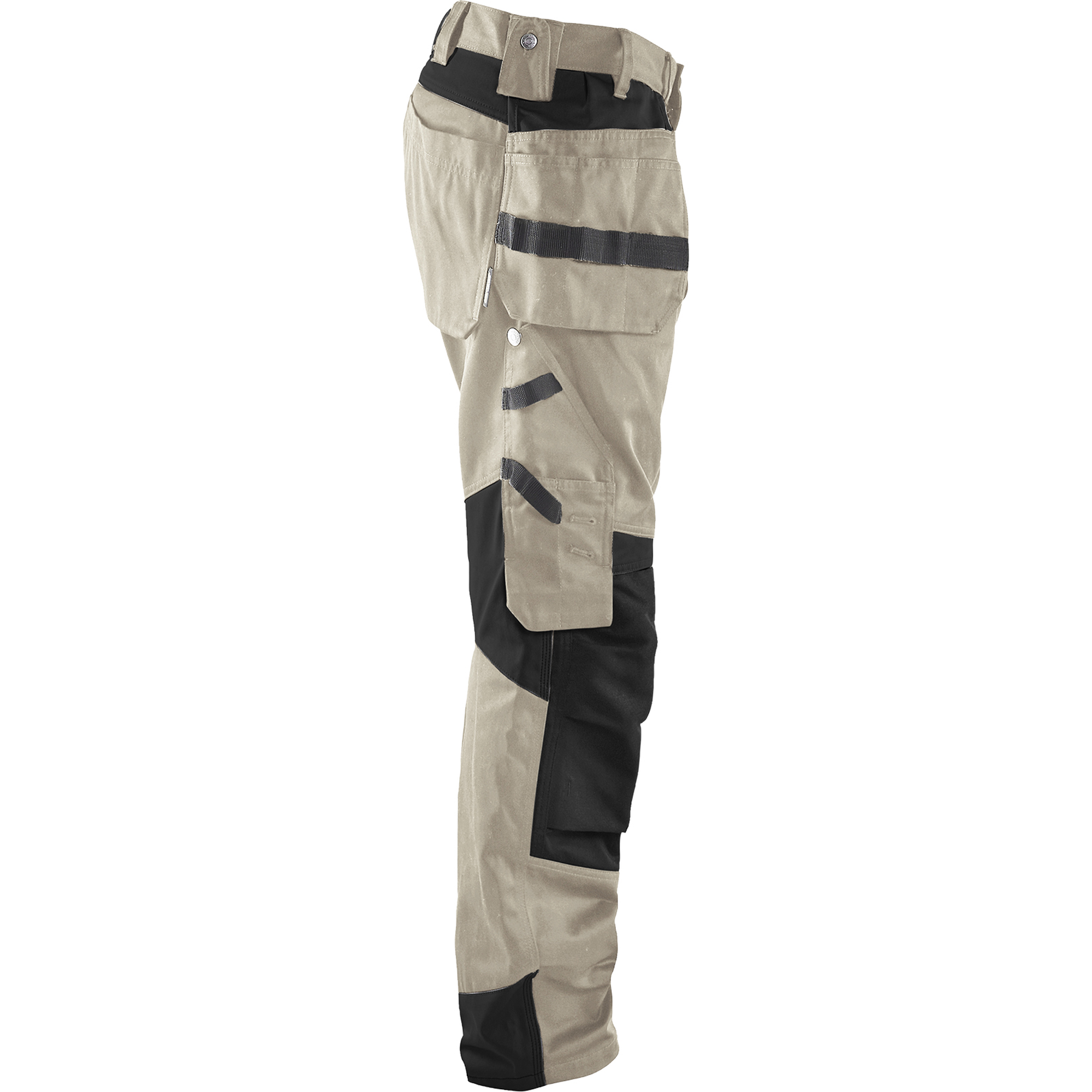 Blaklader Craftsman Work Trousers, Stone Grey/Black (2)