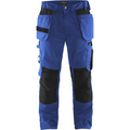 Blaklader Craftsman Work Trousers, Cornflower Blue/Black
