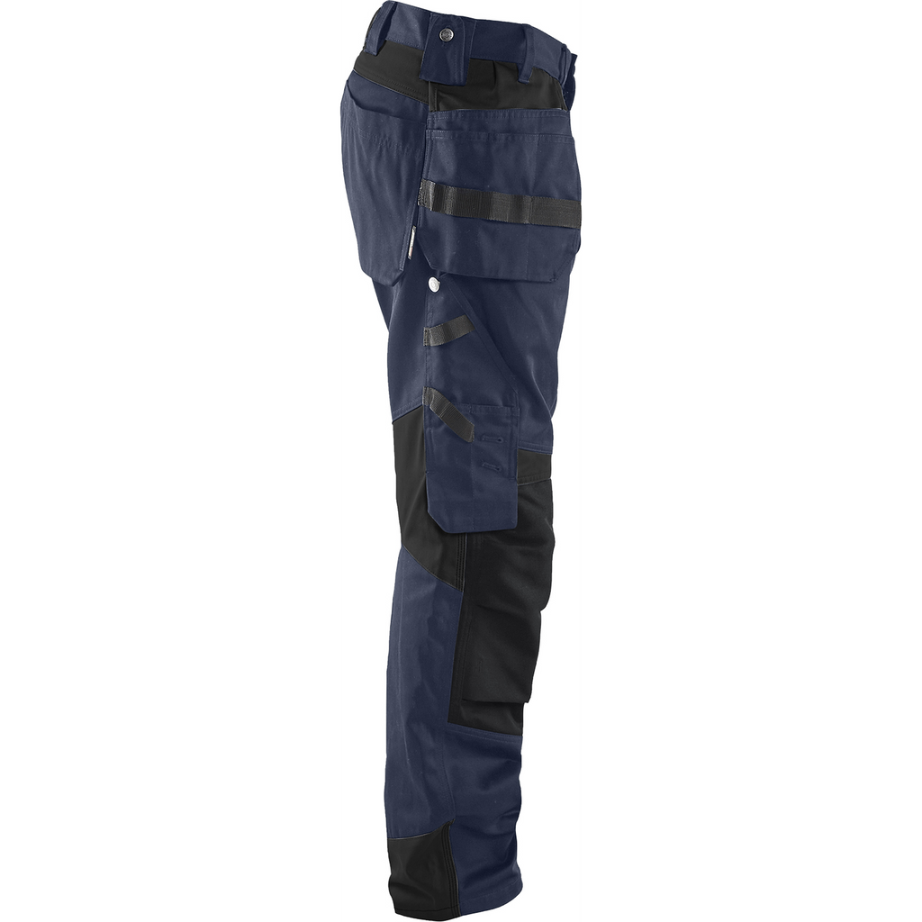 Blaklader Craftsman Work Trousers, Dark Navy/Black (2)
