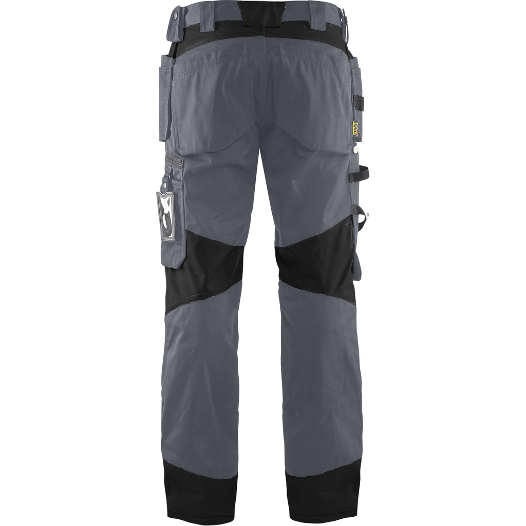Blaklader Craftsman Work Trousers, Grey/Black (4)
