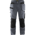 Blaklader Craftsman Work Trousers, Grey/Black