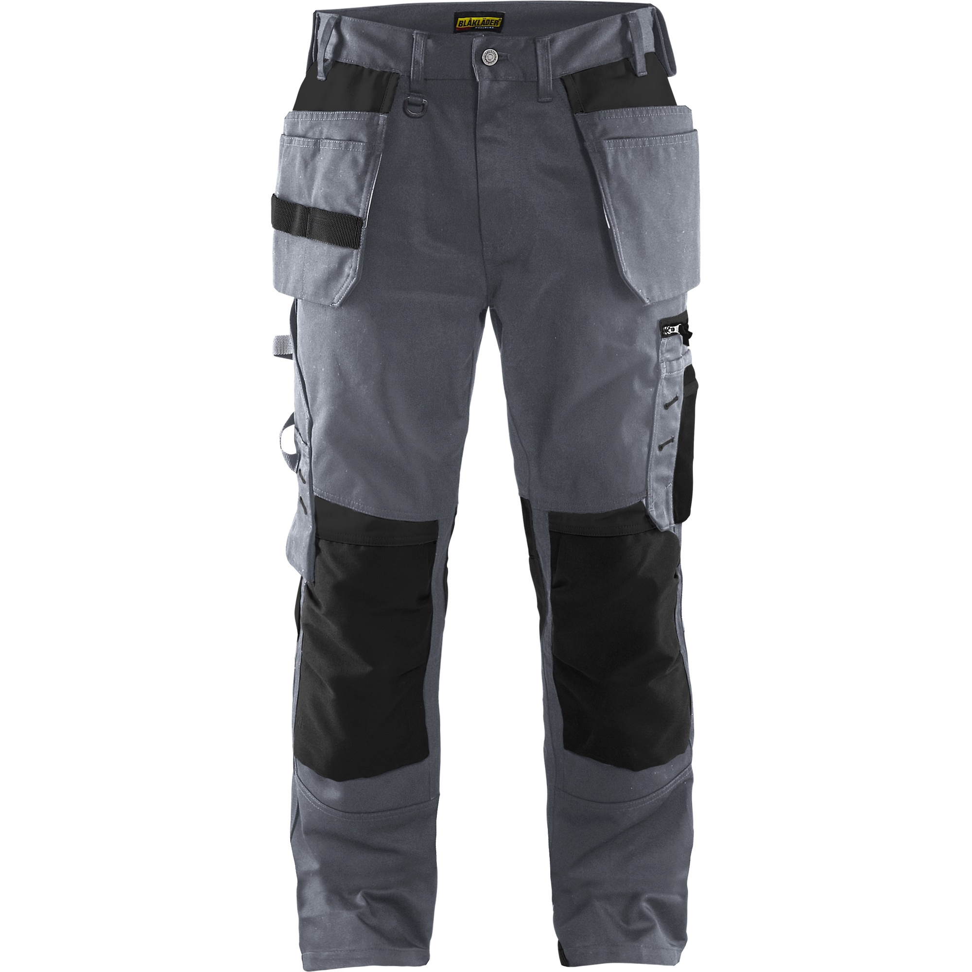 Blaklader Craftsman Work Trousers, Grey/Black