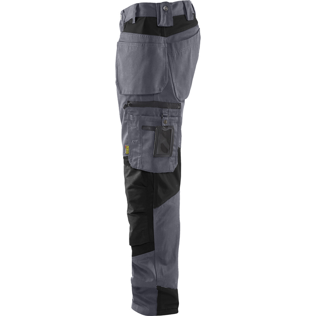 Blaklader Craftsman Work Trousers, Grey/Black (3)