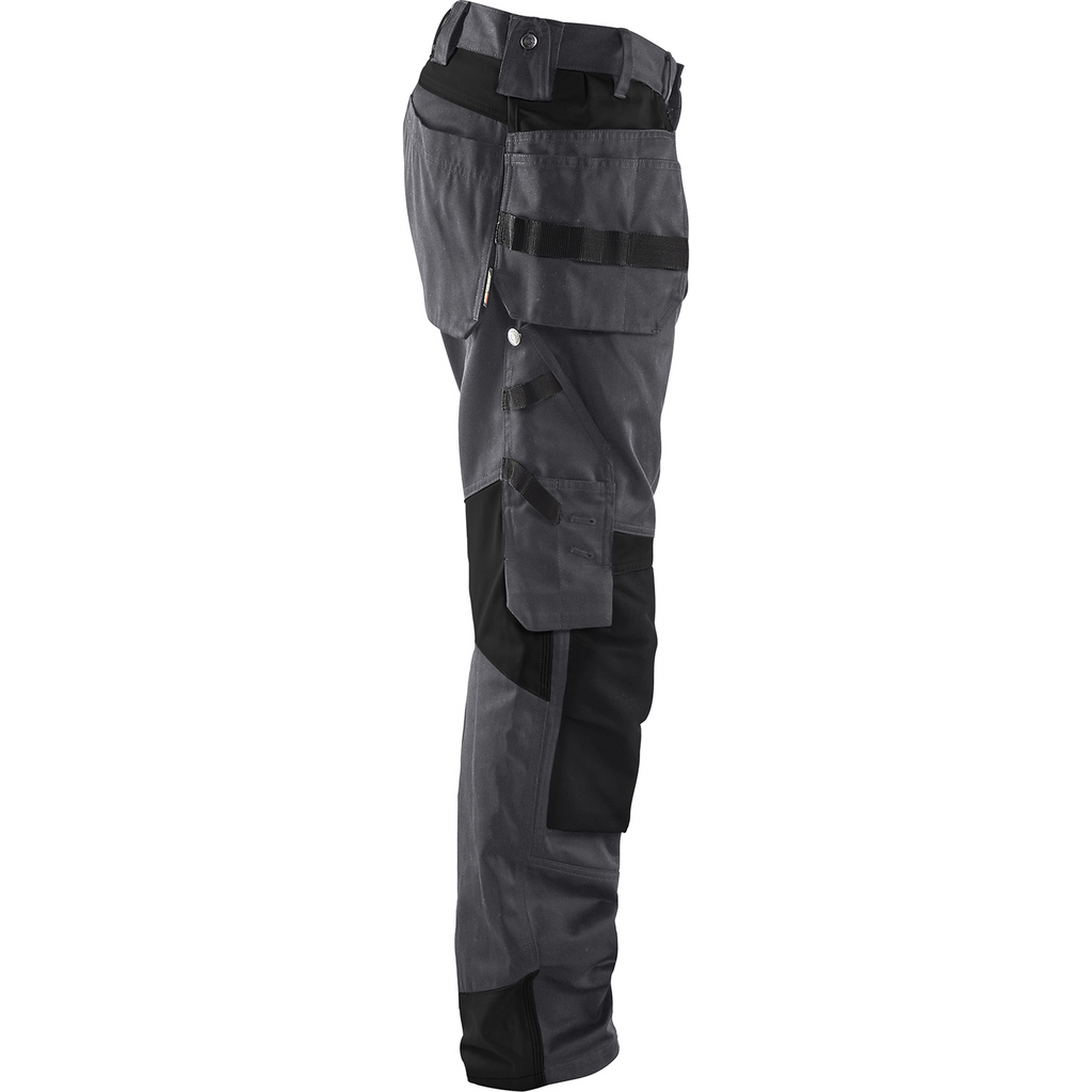 Blaklader Craftsman Work Trousers, Mid Grey/Black (2)