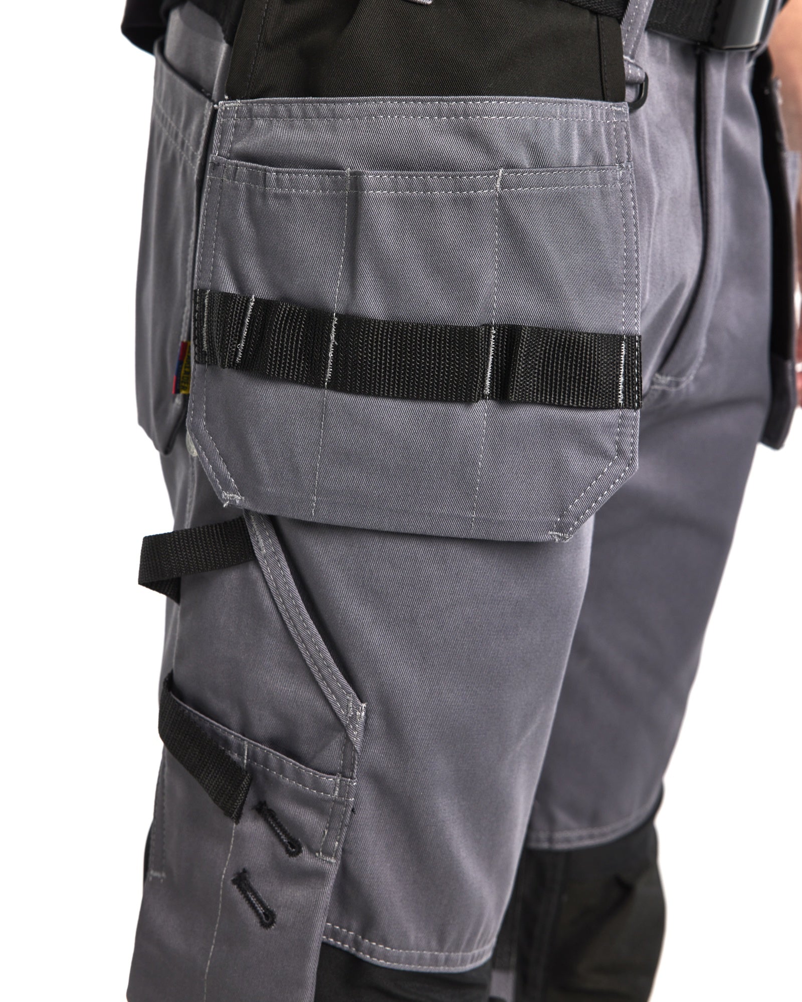 Blaklader Craftsman Work Trousers, Mid Grey/Black (6)