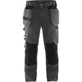 Blaklader Craftsman Work Trousers, Dark Grey/Black