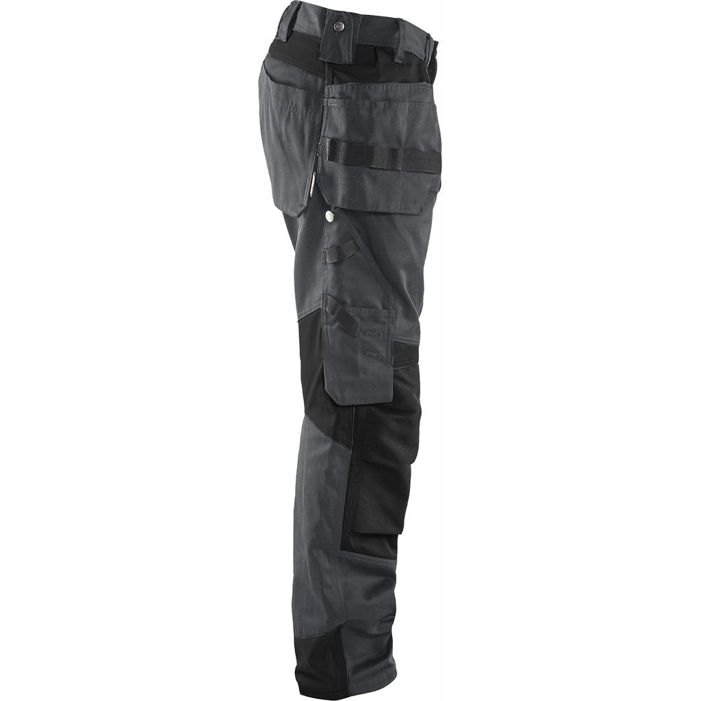 Blaklader Craftsman Work Trousers, Dark Grey/Black (2)
