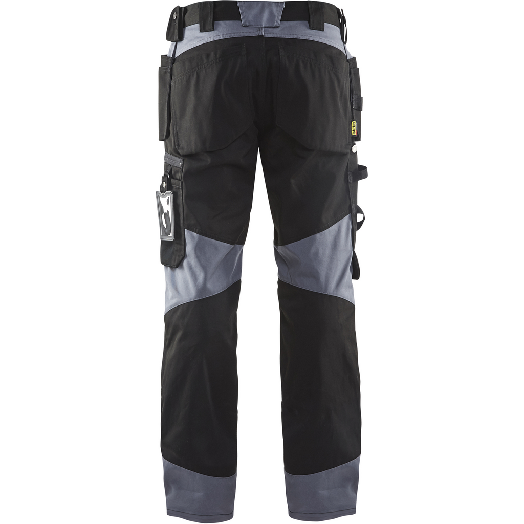 Blaklader Craftsman Work Trousers, Black/Grey (3)
